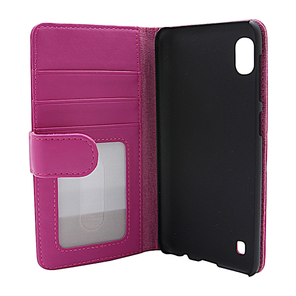 Skimblocker Plånboksfodral Samsung Galaxy A10 (A105F/DS) Hotpink