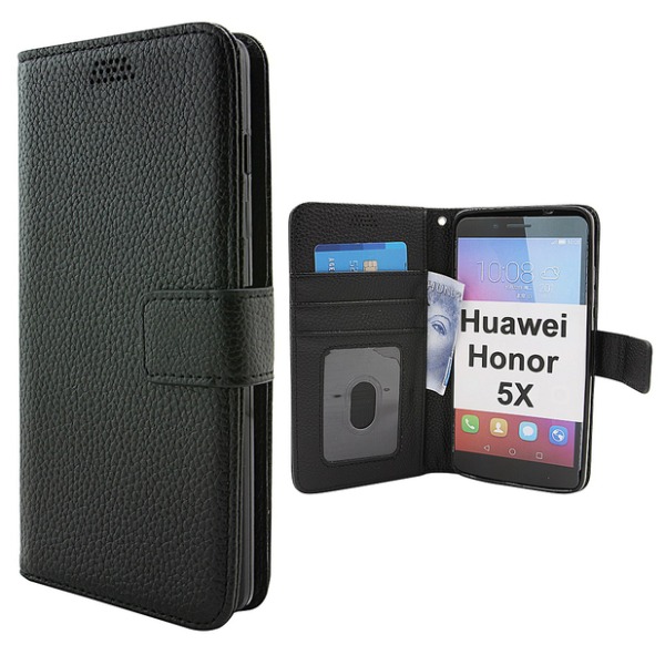 New Standcase Wallet Huawei Honor 5X Röd