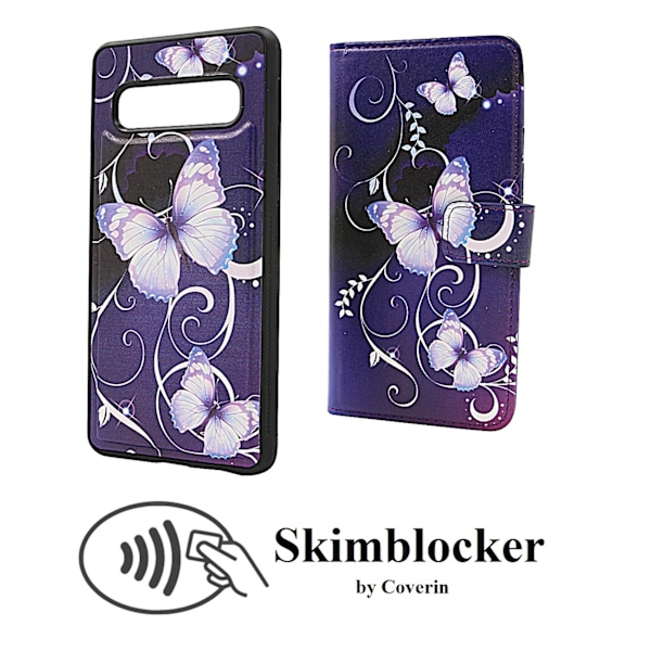 Skimblocker Magnet Designwallet Samsung Galaxy S10 (G973F)