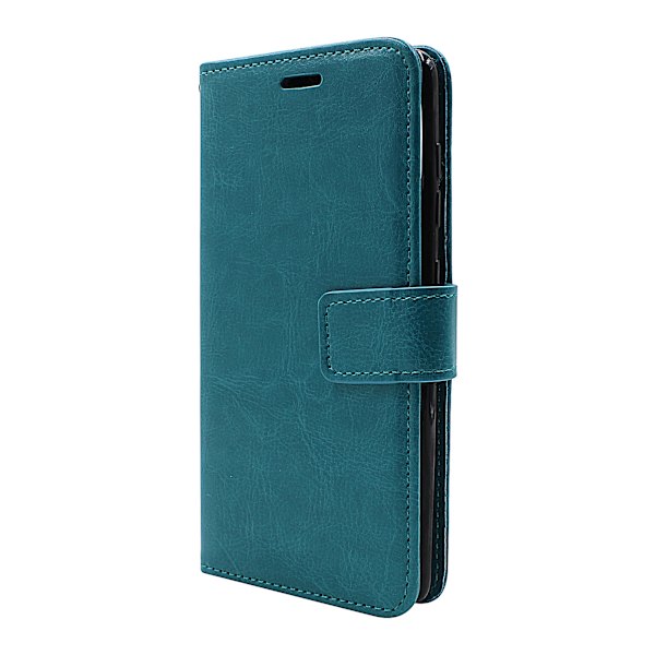 Crazy Horse Wallet Samsung Galaxy A41 Turkos