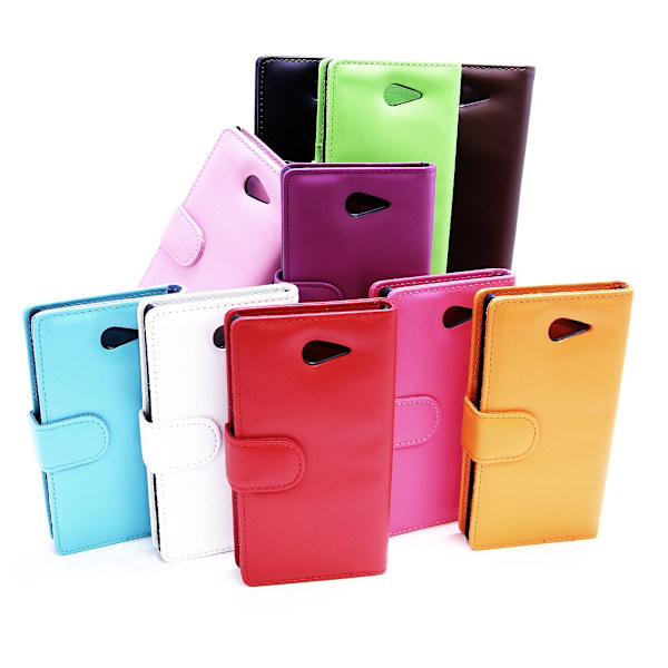 Plånboksfodral Sony Xperia M2 (D2303) Svart
