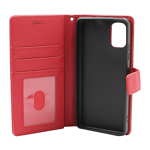 New Standcase Wallet Nokia C02 Röd