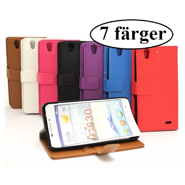 Standcase wallet Huawei Ascend G630 Vit