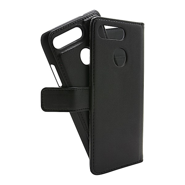 Skimblocker Magnet Wallet Huawei Honor View 20 Svart