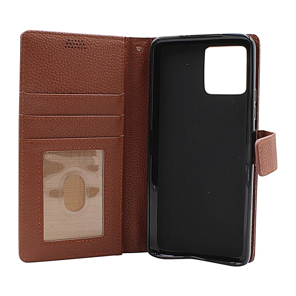 New Standcase Wallet Motorola Moto G72 Röd