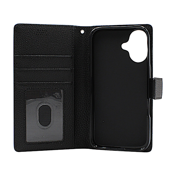 New Standcase iPhone 16 Plånboksfodral Brun