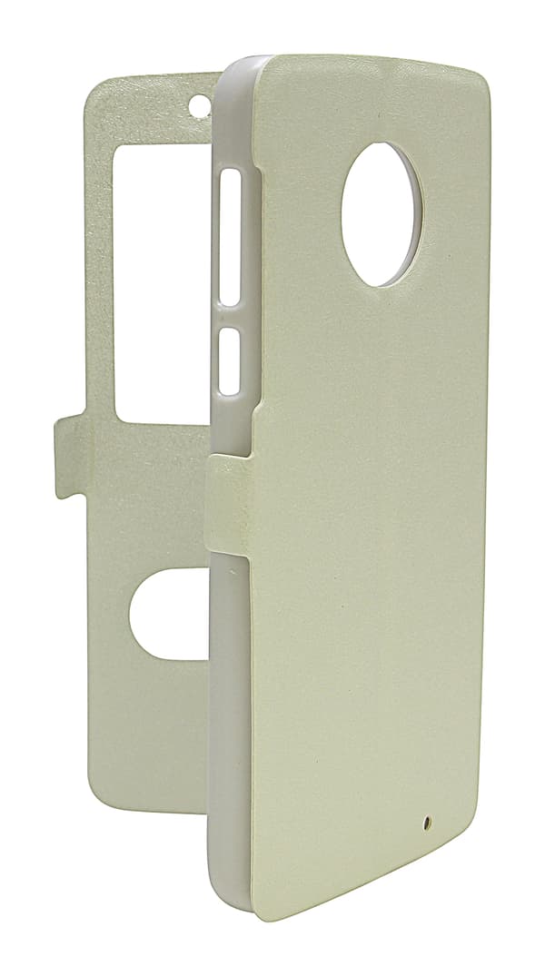 Flipcase Motorola Moto G6 Plus Vit