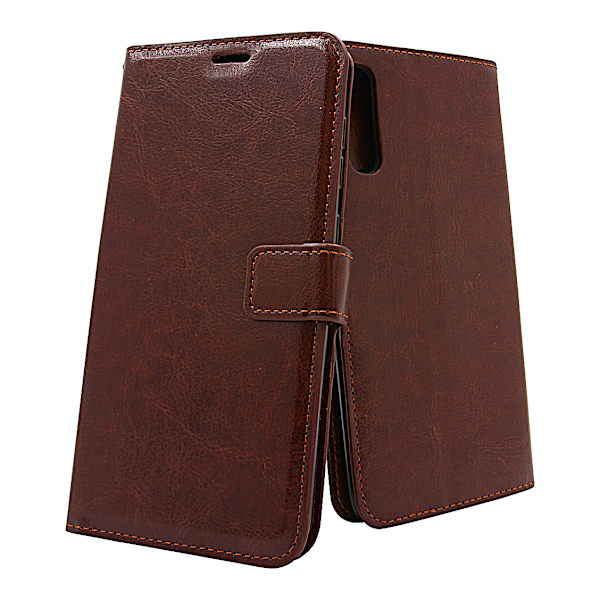 Crazy Horse Wallet Samsung Galaxy A70 (A705F/DS) Brun