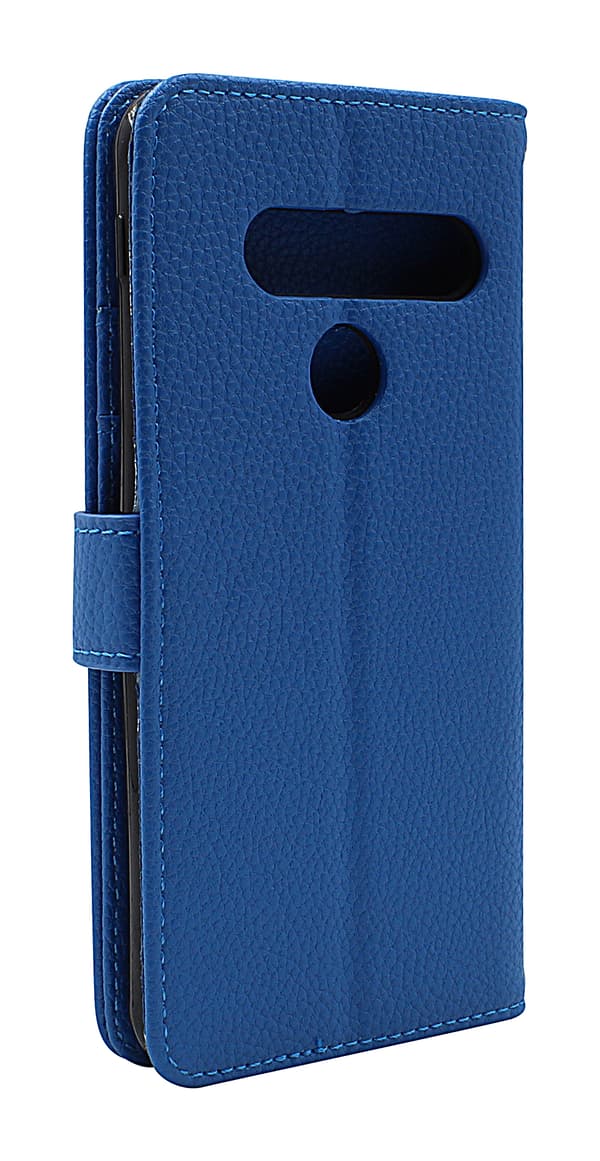New Standcase Wallet LG G8s ThinQ (LMG810) Blå