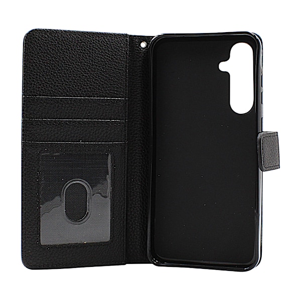 New Standcase Wallet Samsung Galaxy A35 5G Ljusblå