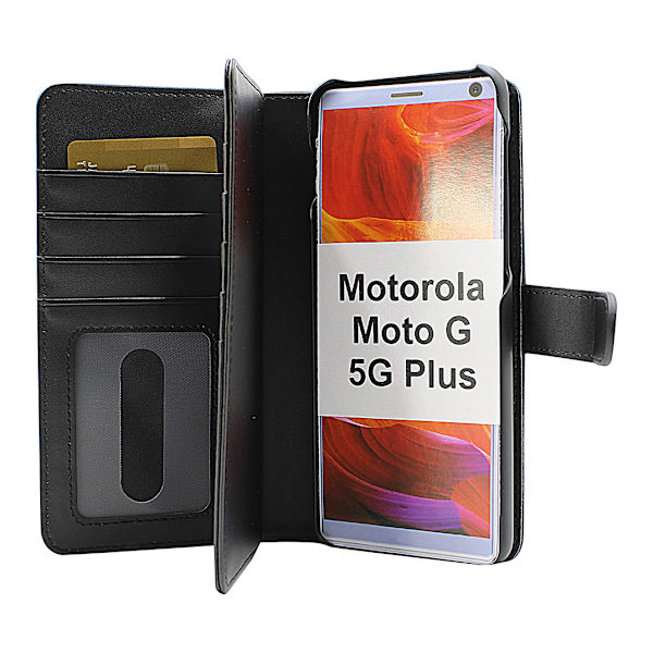 Skimblocker XL Magnet Fodral Motorola Moto G 5G Plus