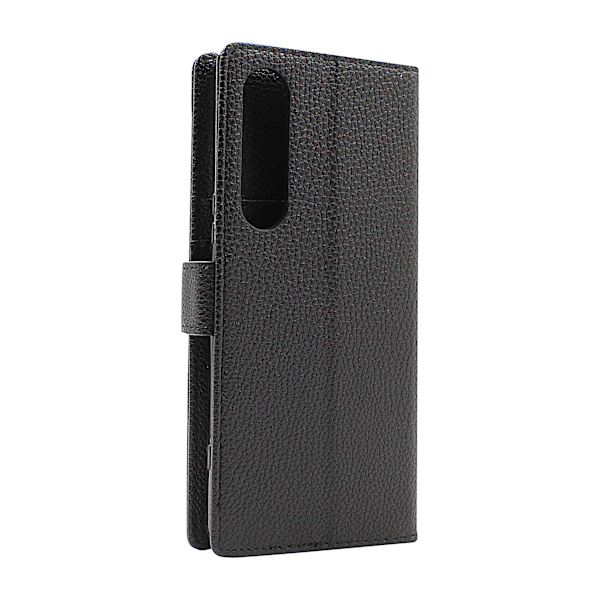 New Standcase Wallet Sony Xperia 1 V 5G (XQ-DQ72) Svart