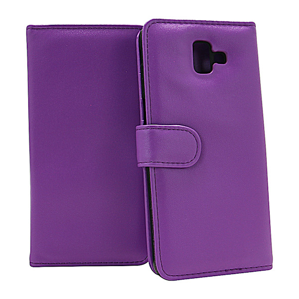 Skimblocker Plånboksfodral Samsung Galaxy J6 Plus (J610FN) Lila