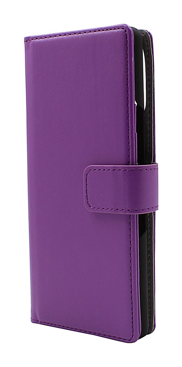 Skimblocker Magnet Wallet Sony Xperia L4 Lila