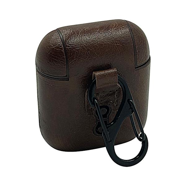 Apple AirPods Crazy Horse Fodral Brun
