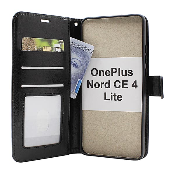 Crazy Horse OnePlus Nord CE 4 Lite Plånboksfodral Hotpink
