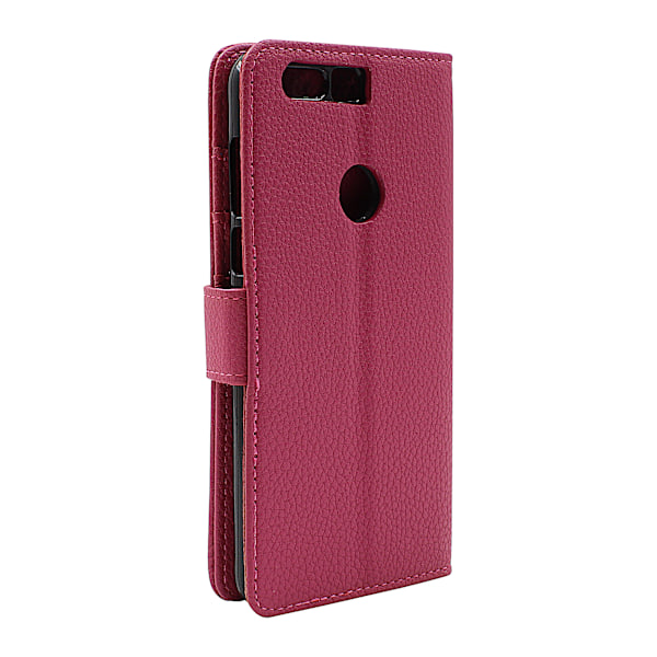 New Standcase Wallet Huawei Honor 8 Hotpink