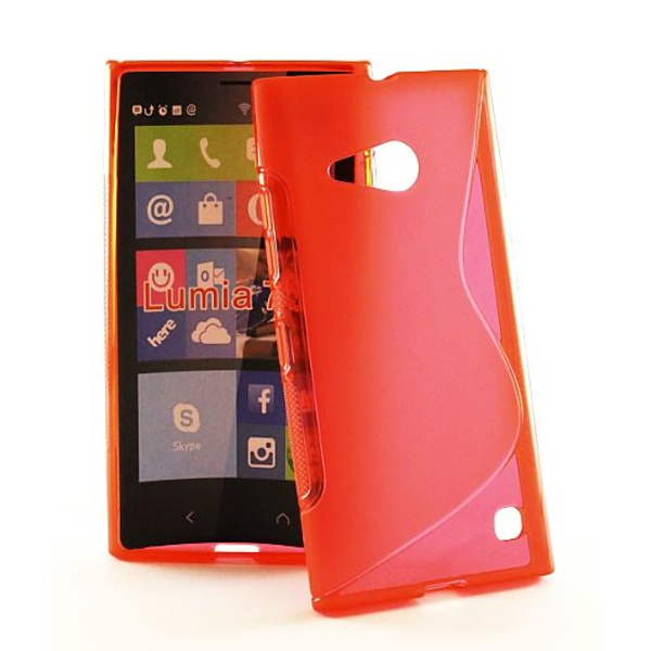 S-Line skal Nokia Lumia 730/735 Röd