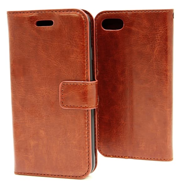 Crazy Horse Wallet iPhone 7 Brun