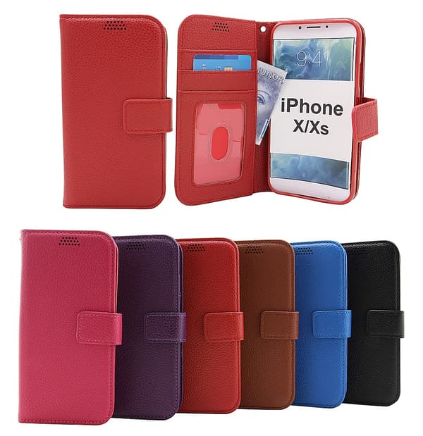 New Standcase Wallet iPhone X/Xs Svart