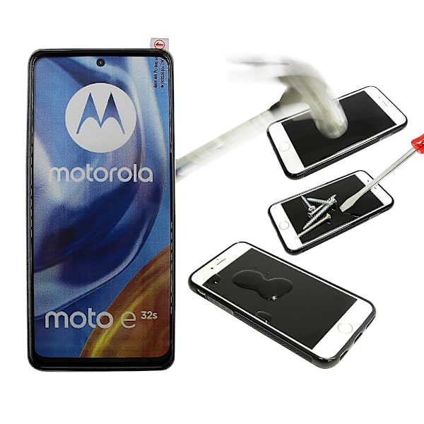 Full Frame Glas skydd Motorola Moto E32s
