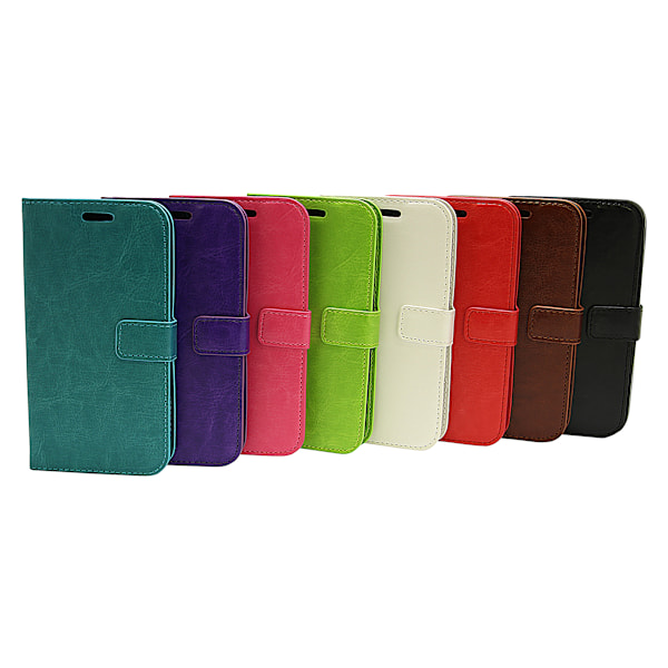 Crazy Horse Wallet Samsung Galaxy J3 2017 (J330FD) Turkos