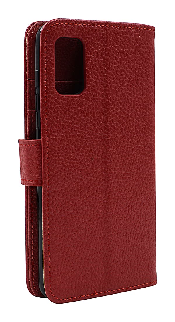 New Standcase Wallet Samsung Galaxy A41 Röd