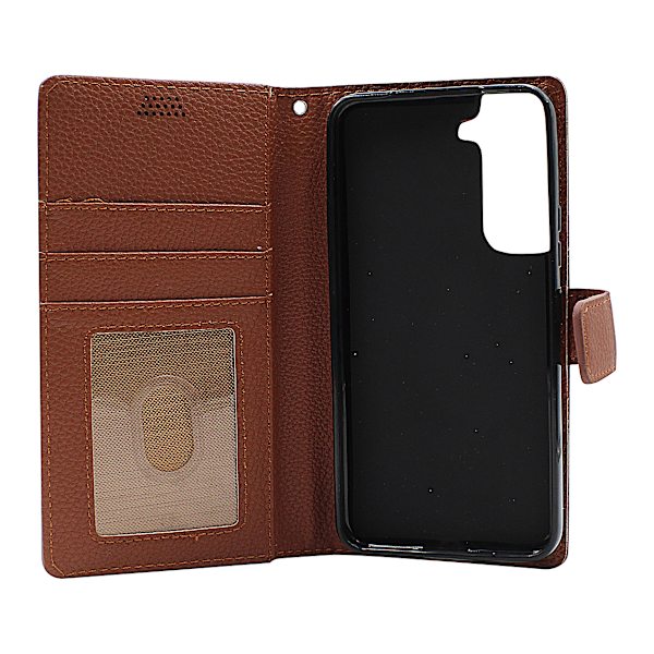 New Standcase Wallet Samsung Galaxy S22 5G Svart