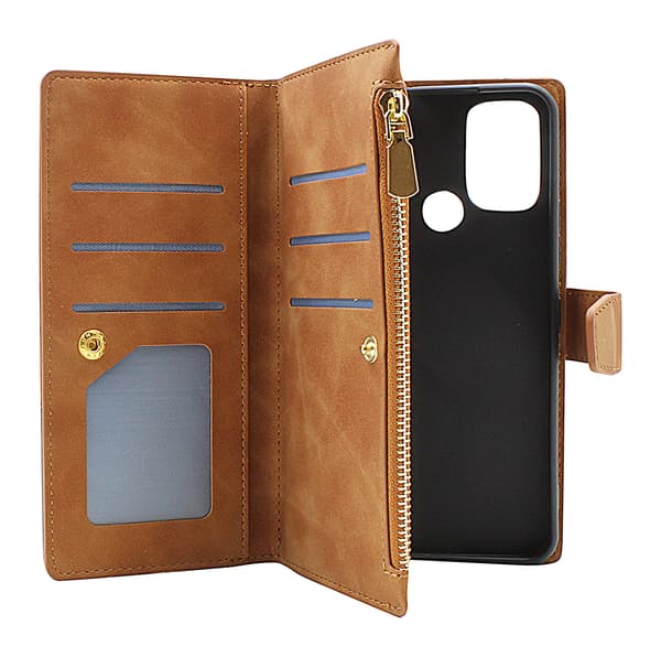 XL Standcase Lyxfodral Nokia C22 / C32 Svart