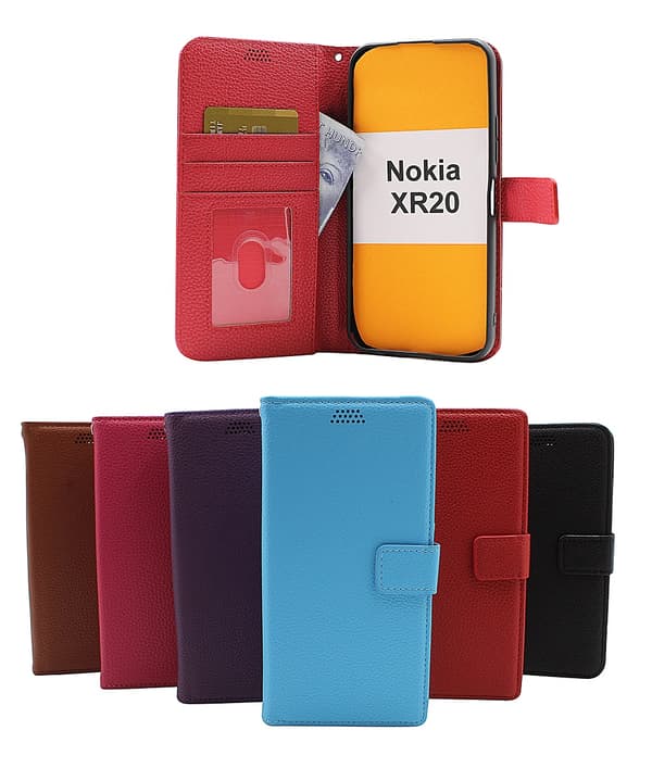 New Standcase Wallet Nokia XR20 Hotpink