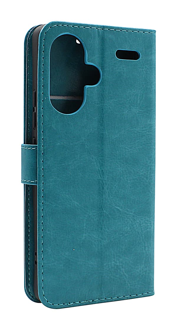 Crazy Horse Wallet Xiaomi Redmi Note 13 Pro+ 5G Röd