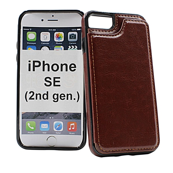 CardCase iPhone SE (2nd Generation) (Svart) Svart