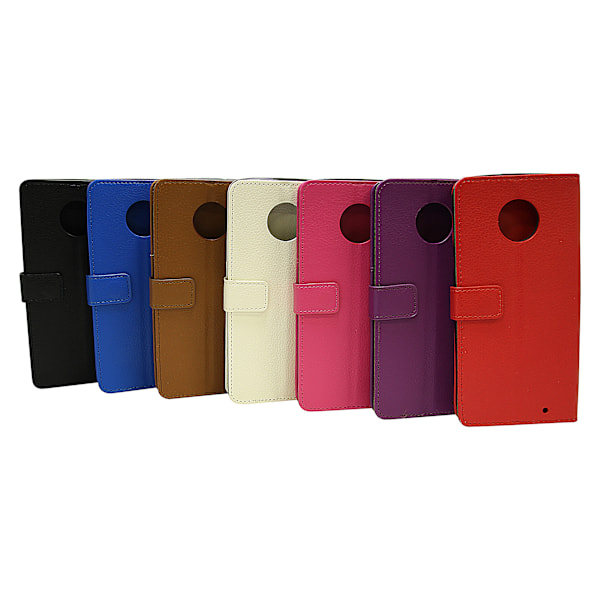 Standcase Wallet Motorola Moto G6 Plus Vit