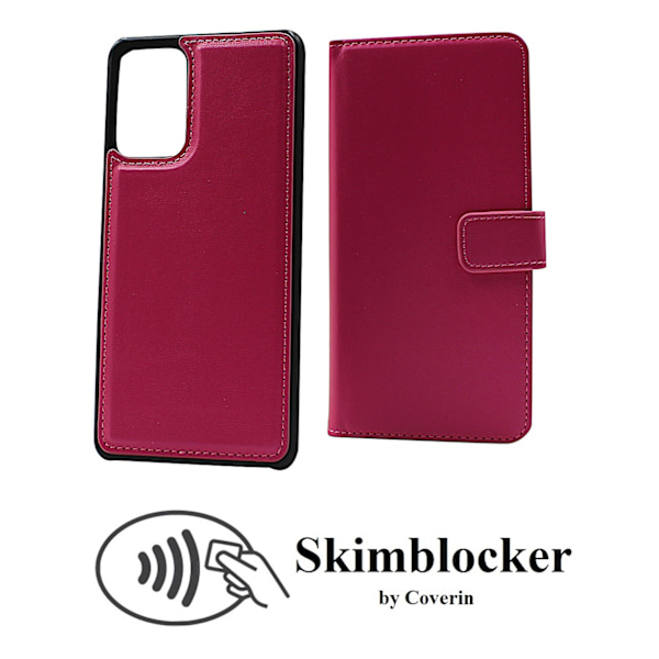 Skimblocker Magnet Fodral Samsung Galaxy A72 Svart