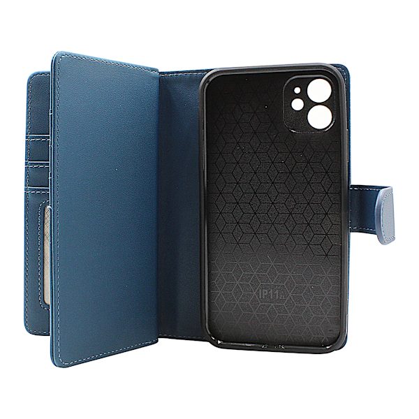 Skimblocker iPhone 11 (6.1) XL Magnet Plånboksfodral