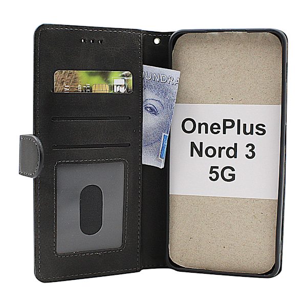 Zipper Standcase Wallet OnePlus Nord 3 5G Brun