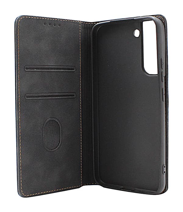 Fancy Standcase Wallet Samsung Galaxy S22 Plus 5G Svart