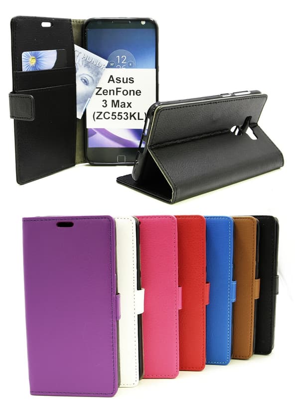 Standcase Wallet Asus ZenFone 3 Max (ZC553KL) Vit