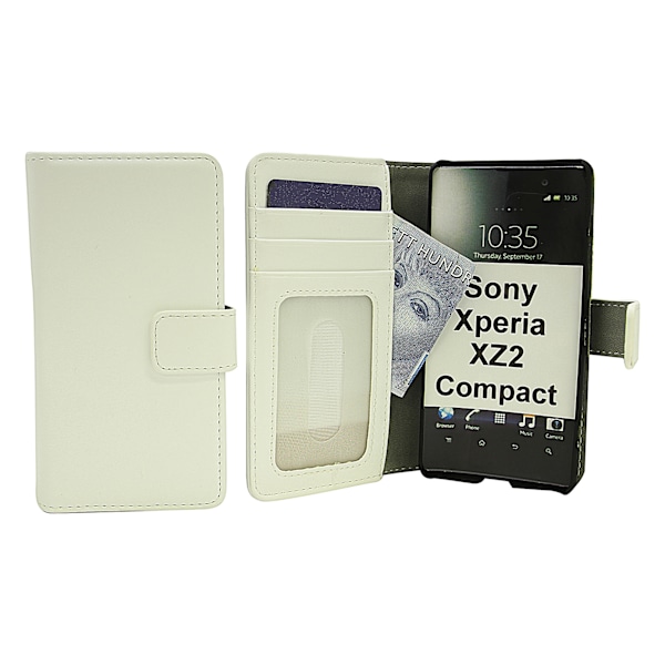 Magnet Wallet Sony Xperia XZ2 Compact (H8324) Vit