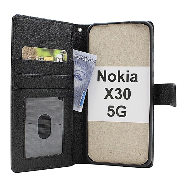 New Standcase Wallet Nokia X30 5G Lila