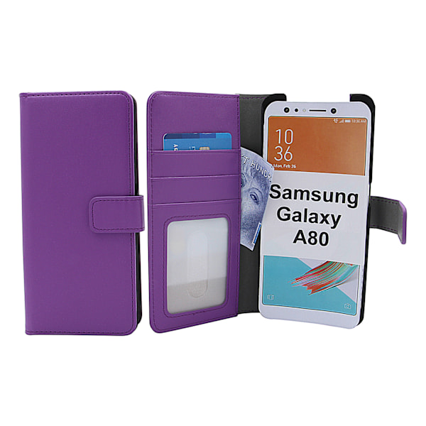 Skimblocker Magnet Wallet Samsung Galaxy A80 (A805F/DS) Lila