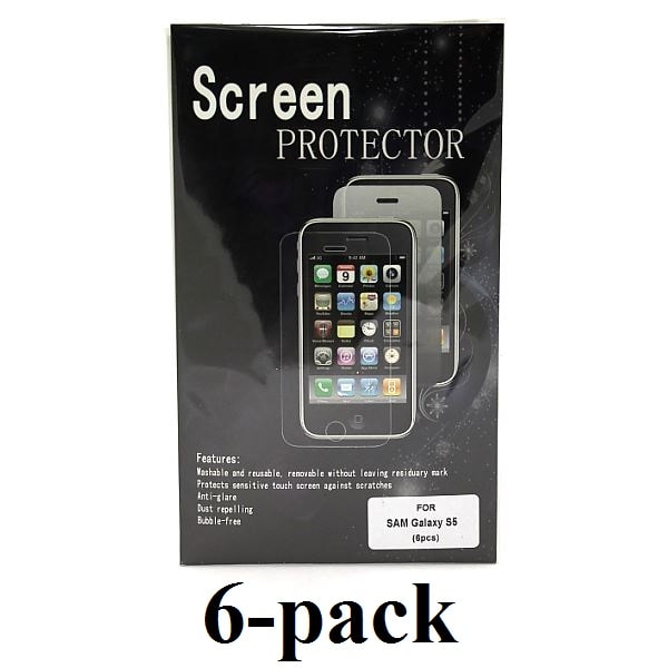 Skärmskydd Samsung Galaxy S5 / S5 Neo (G900F / G903F) 6-Pack