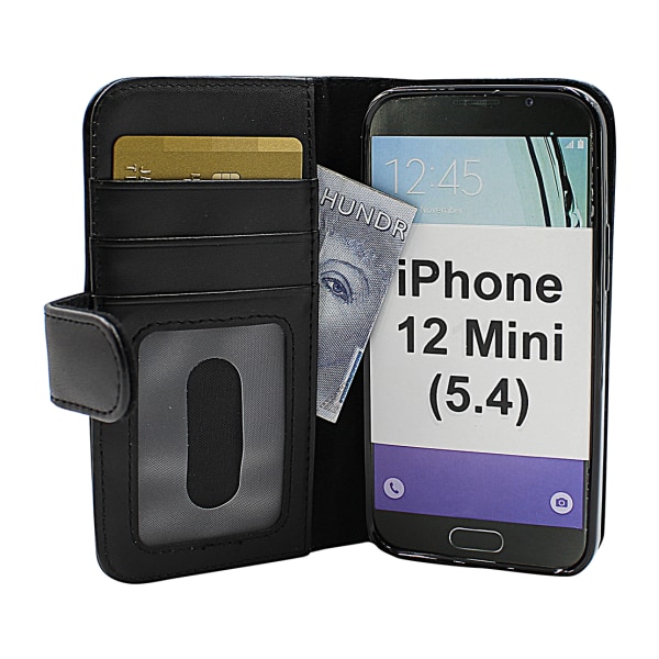 Skimblocker Plånboksfodral iPhone 12 Mini (5.4)