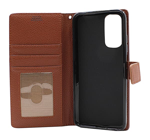 New Standcase Wallet Xiaomi Redmi Note 11 / 11S Svart