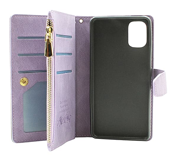 XL Standcase Lyxfodral Nokia C02 Marinblå