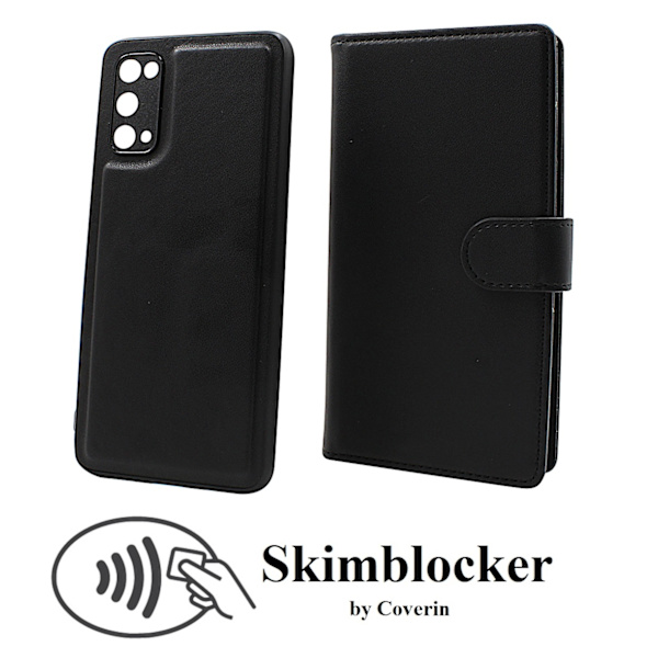 Skimblocker Samsung Galaxy S20 5G Magnet Plånboksfodral