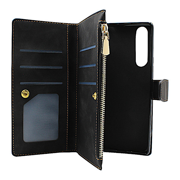 XL Standcase Lyxfodral Sony Xperia 1 II (XQ-AT51 / XQ-AT52) Brun