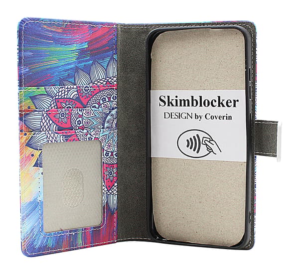 Skimblocker iPhone 17 Pro Magnet Plånboksfodral Design