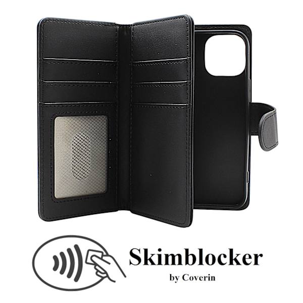 Skimblocker iPhone 13 Mini XL Plånboksfodral
