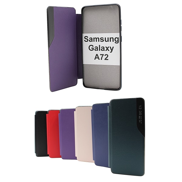 Smart Flip Cover Samsung Galaxy A72 (SM-A725F/DS) Marinblå